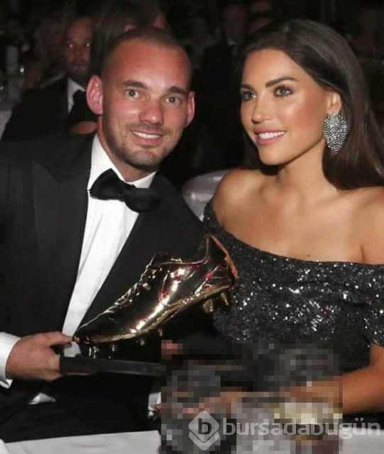 Yolanthe Cabau'nun oğlu Xess Xava Sneijder ile eğlenceli anları
