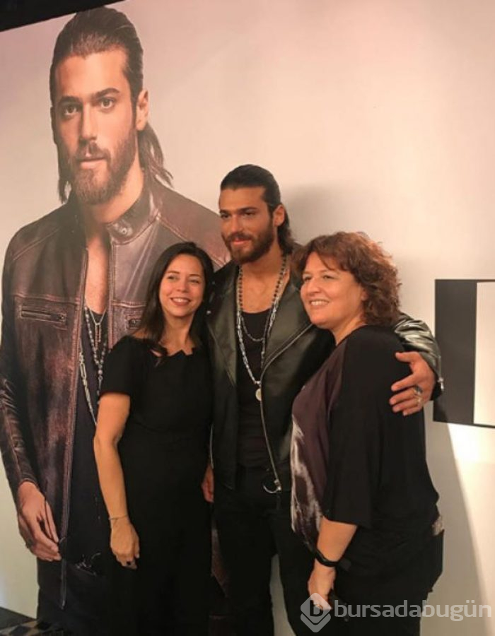 İşte Can Yaman'ın annesi: Görenleri şaşırttı