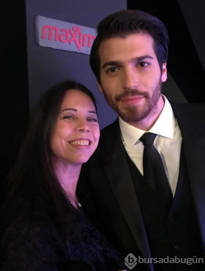 İşte Can Yaman'ın annesi: Görenleri şaşırttı