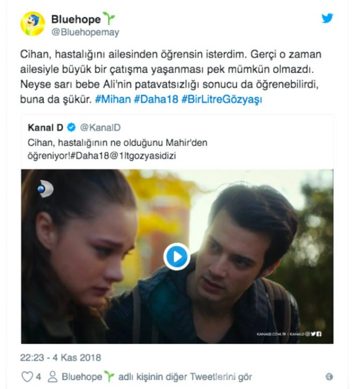 1 Litre Gözyaşı'nda görülmemiş pot izleyenleri şoke etti