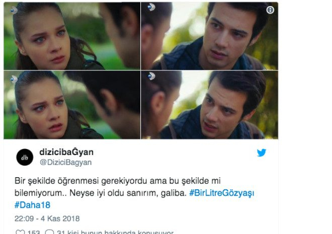 1 Litre Gözyaşı'nda görülmemiş pot izleyenleri şoke etti