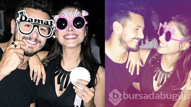 Deniz Baysal ile Barış Yurtçu nişanlandı
