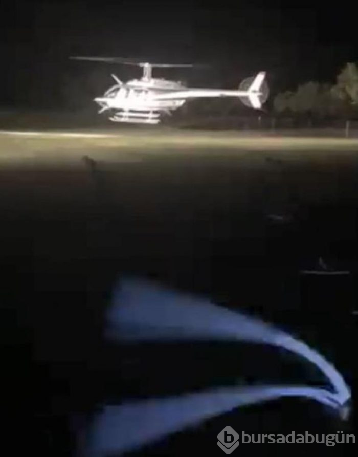 Helikopterde başlayan aşk helikopterde son buldu
