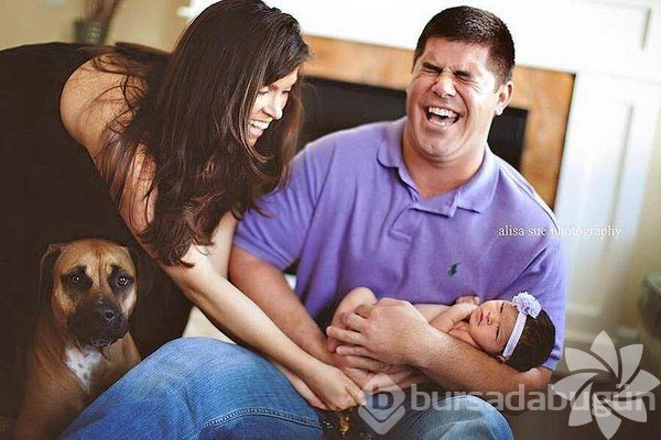 Komik aile fotoğrafları
