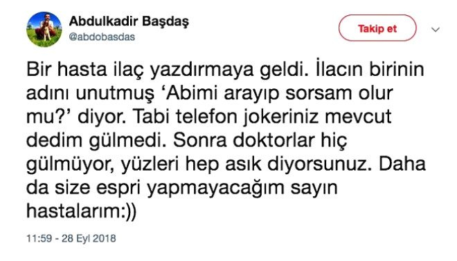 Hastalarıyla yaşadığı ilginç anları paylaşan birbirinden komik doktorlar