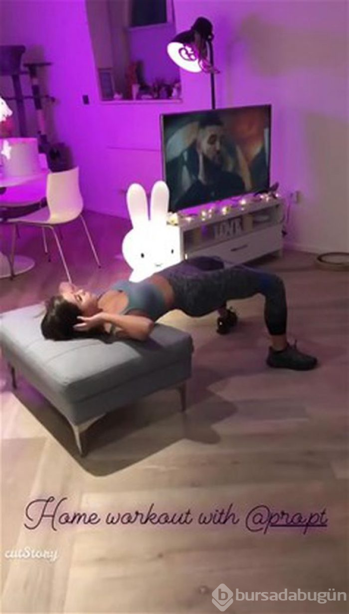 Demi Rose'un vücuduna sahip olmak kolay değil
