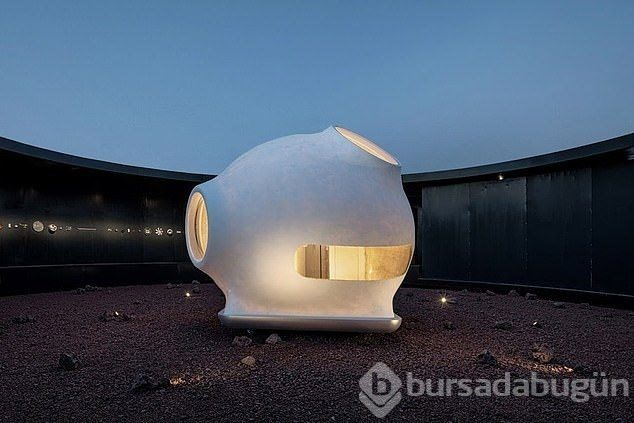 İşte "Mars evleri" (Astronotlara ev sahipliği yapacak)