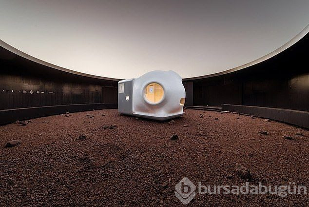 İşte "Mars evleri" (Astronotlara ev sahipliği yapacak)