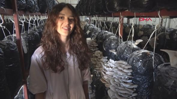 Mankenlikten çiftçiliğe... Kilosunu 16 TL'den satıyor...

