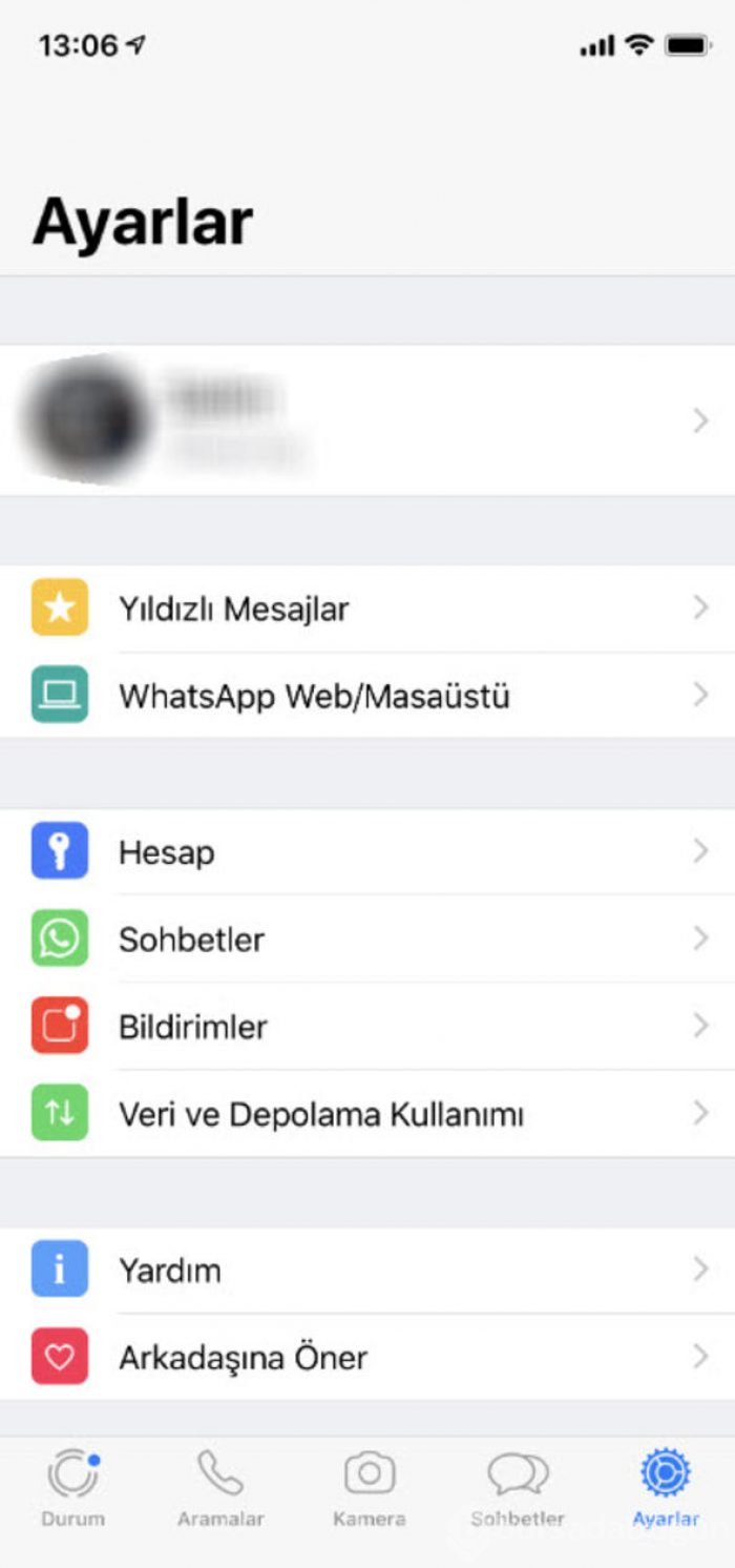 Whatsapp'ta en çok konuştuğunuz kişi...
