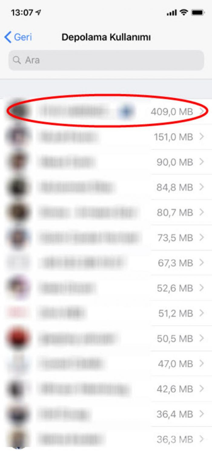 Whatsapp'ta en çok konuştuğunuz kişi...
