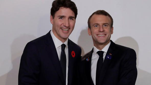 Justin Trudeau'dan Trump'a 'yağmur' göndermesi
