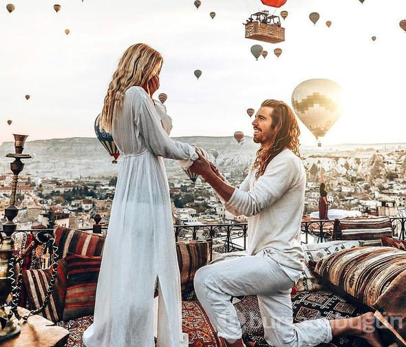 Avustralyalı fotoğrafçı Türkiye'de evlilik teklif etti, Instagram'da beğeni yağmuruna tutuldu!

