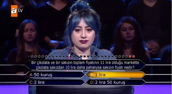 'Kim Milyoner Olmak İster'e damga vuran soru!
