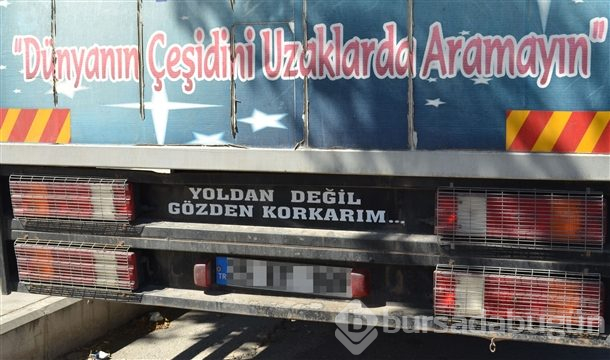 Şaşırtan araç arkası yazıları

