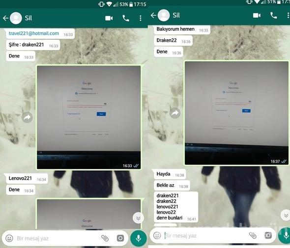 Dolandırıcıyı yakaladığını iddia etti, Whatsapp konuşmaları şaşkına çevirdi
