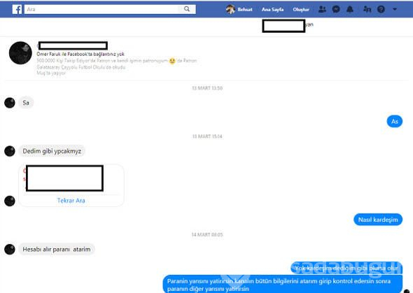 Dolandırıcıyı yakaladığını iddia etti, Whatsapp konuşmaları şaşkına çevirdi
