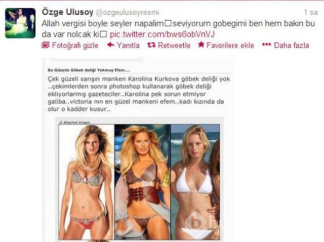 Özge Ulusoy 2003 yılına ait fotografını paylaştı