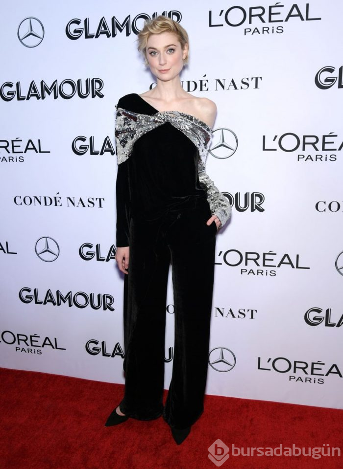 2018 Glamour Women of the Year gecesinde kırmızı halı şıklığı