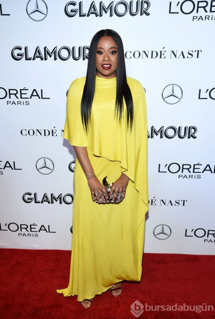 2018 Glamour Women of the Year gecesinde kırmızı halı şıklığı