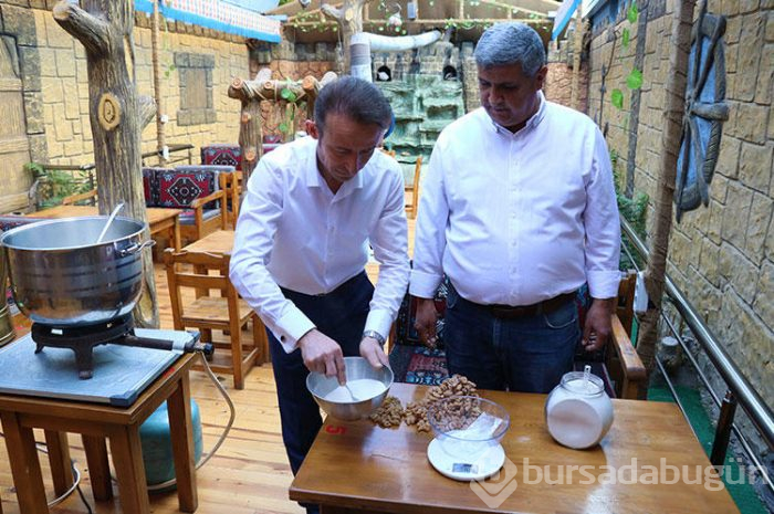 Toroslardan gelen lezzet Bucak salebi Cumhurbaşkanı Erdoğan'a ikram edilince çok ünlü oldu
