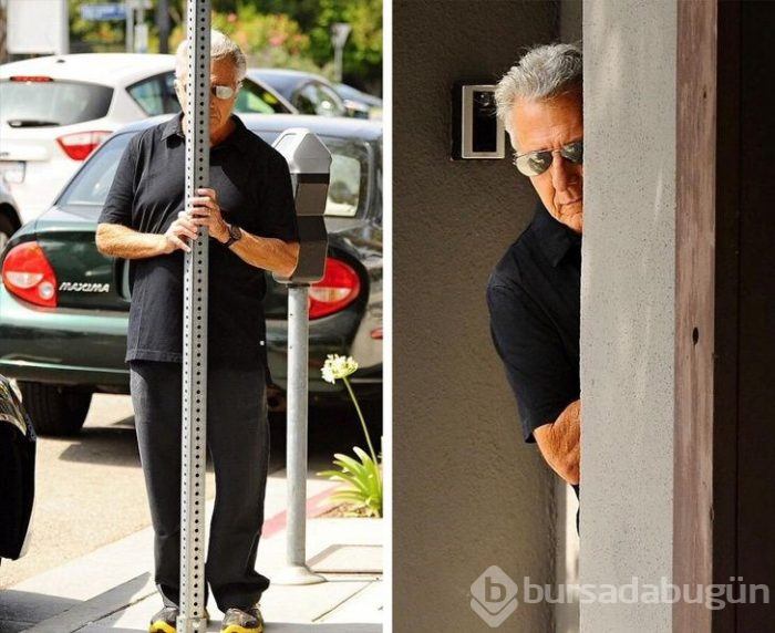 Ünlülerin paparazilere verdiği ilginç tepkiler