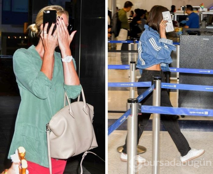 Ünlülerin paparazilere verdiği ilginç tepkiler