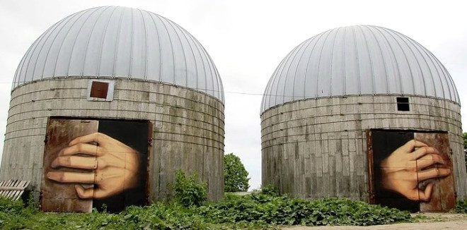 Bir kutu sanat sokaklarda!

