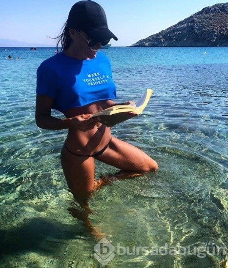 'Taş gibisin Eda!'
