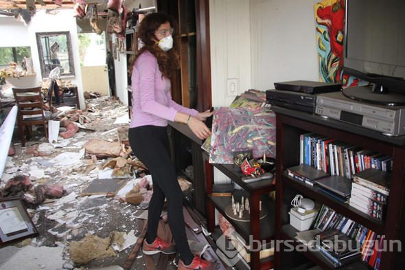 Ünlü oyuncu evinin kapılarını açtı: Burası artık bir virane
