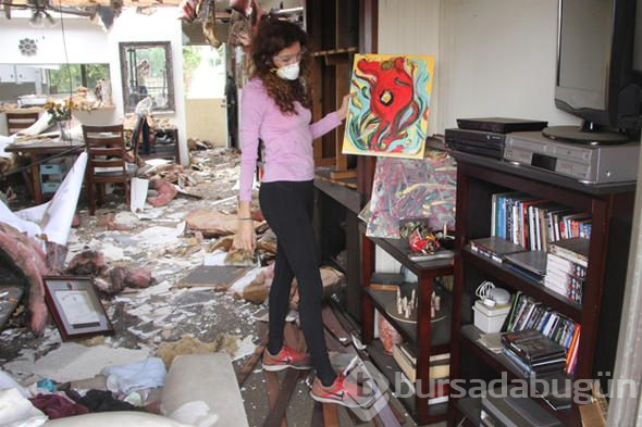 Ünlü oyuncu evinin kapılarını açtı: Burası artık bir virane
