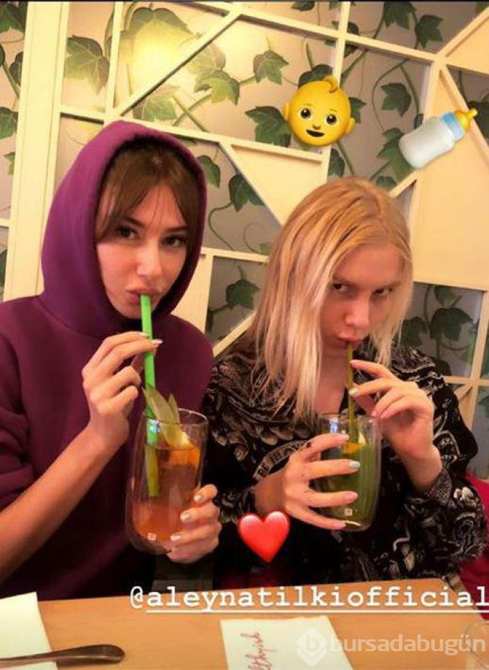 Aleyna Tilki'den Şeyma'nın kafesine ziyaret
