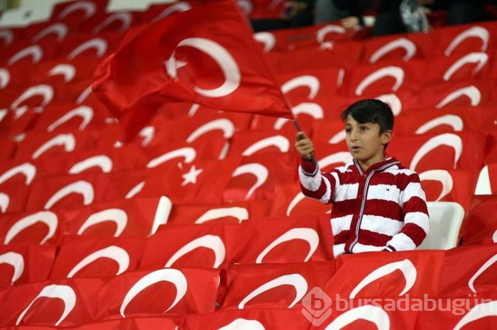 Türkiye ile Ukrayna maçından kareler
