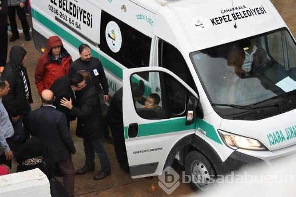 Sedef ebeyi gözyaşlarıyla uğurladılar

