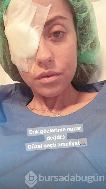 Derya Uluğ hastane odasından paylaştı

