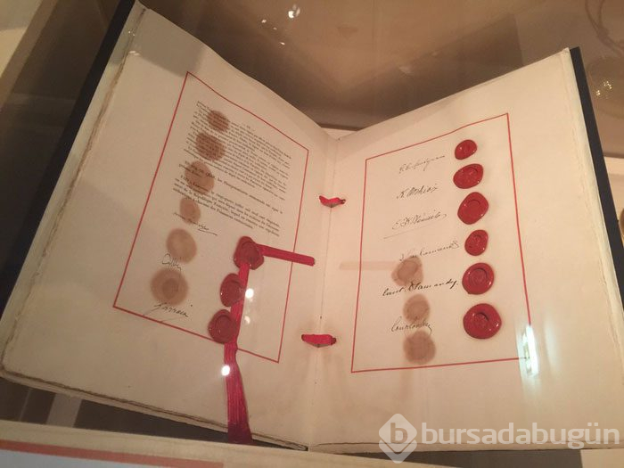 Lozan Anlaşması'nın orjinali ilk kez gün yüzüne çıktı işte fotoğrafları
