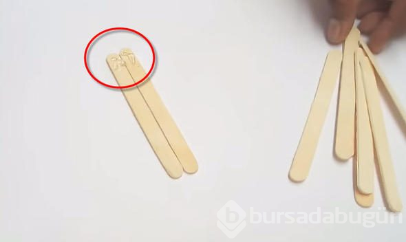 Dondurma çubuğundan yaptığı şeye çok şaşıracaksınız!