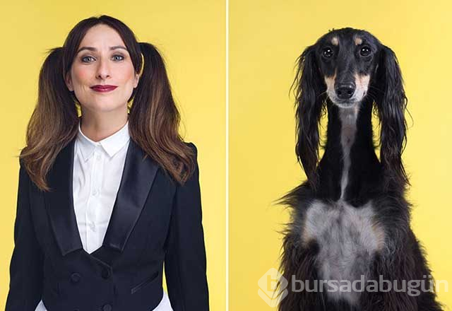 Sahibine benzeyen köpeklerden şaşırtıcı fotoğraflar
