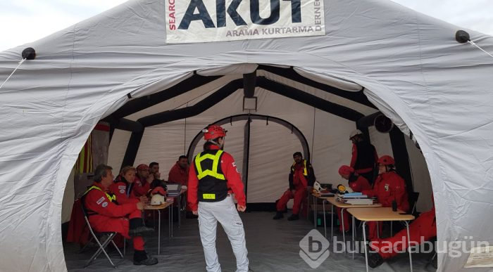 Bursa'da film gibi tatbikat
