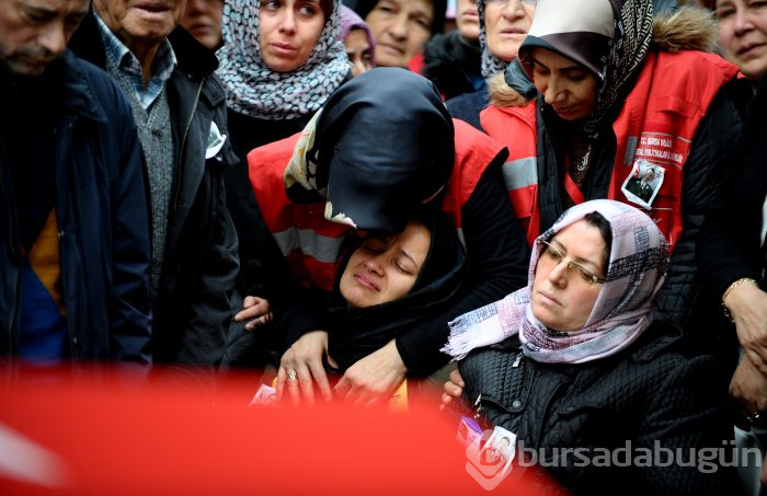 Bursa kahramanını sonsuzluğa uğurladı! 