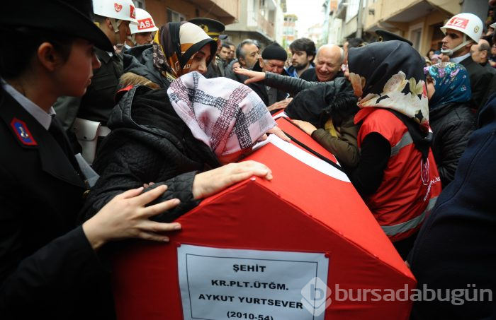 Bursa kahramanını sonsuzluğa uğurladı! 