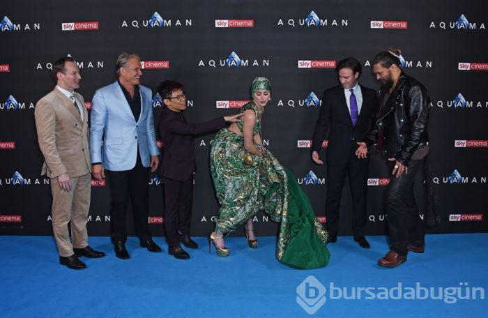 Amber Heard, Aquaman galasında denizkızı oldu