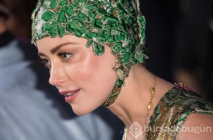 Amber Heard, Aquaman galasında denizkızı oldu
