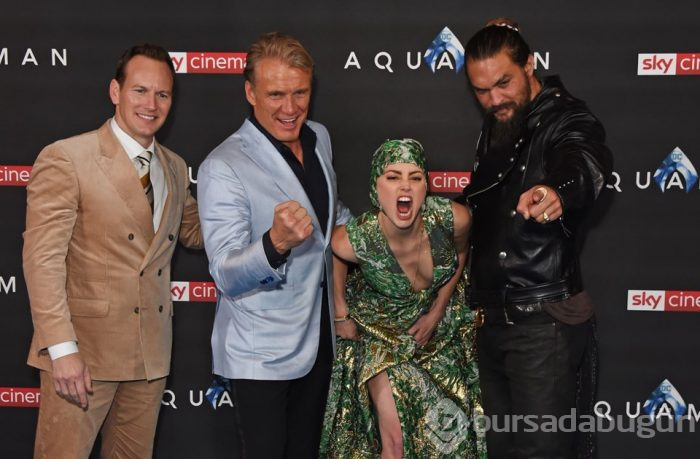 Amber Heard, Aquaman galasında denizkızı oldu