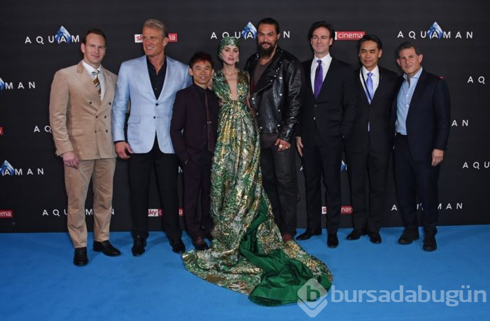 Amber Heard, Aquaman galasında denizkızı oldu
