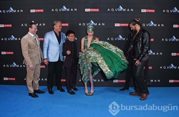 Amber Heard, Aquaman galasında denizkızı oldu