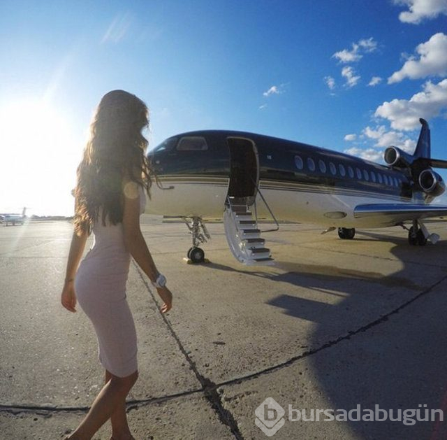 Instagram zengini görünmek için jet kiralıyorlar!
