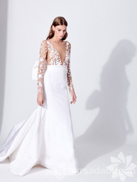 Oscar de la Renta 2019 gelinlik koleksiyonu
