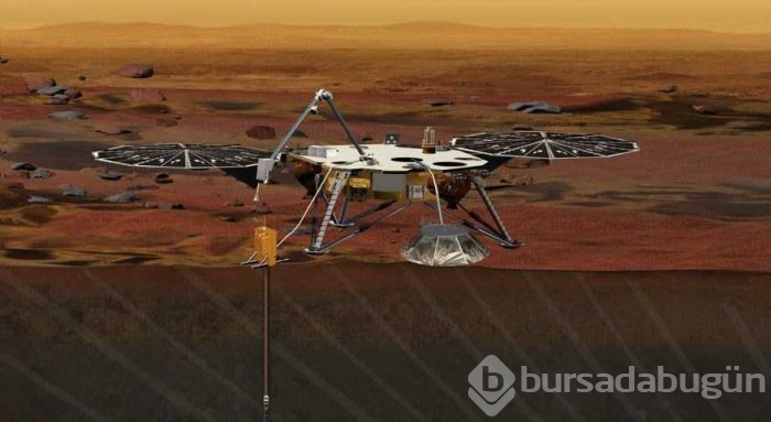 NASA, Mars keşif aracını Kızıl Gezegen'e indiriyor
