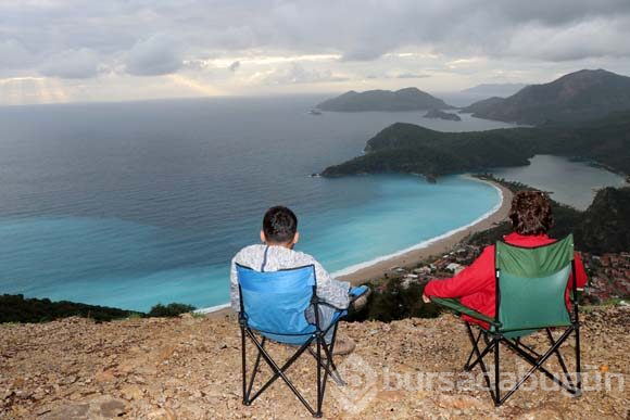 Muğla'da deniz bu hale geldi! Görenler akın etti...
